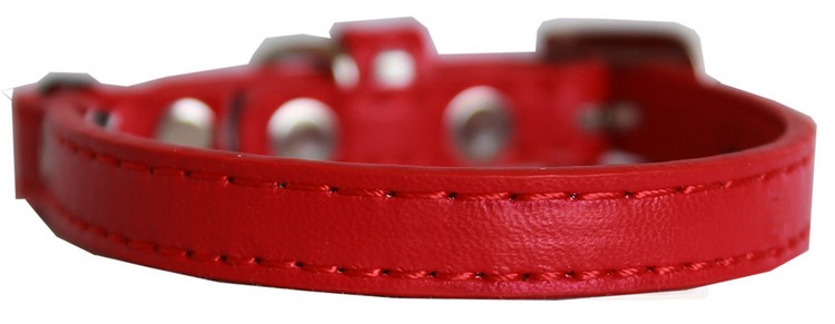 Premium Plain Cat safety collar Red Size 12